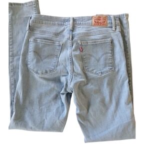 Levi's Blue Straight Leg Jeans Classic Denim